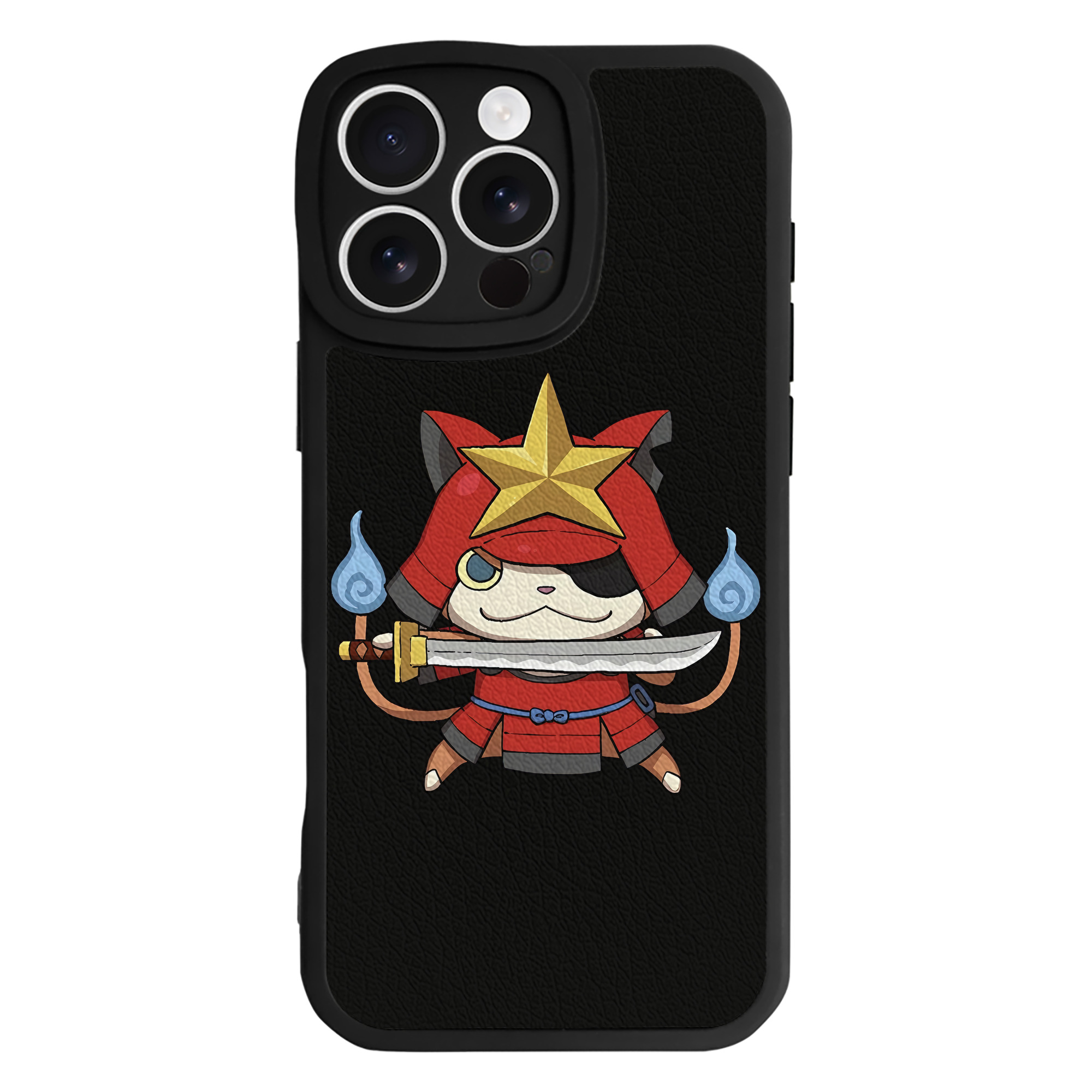 （画像用） 妖怪ウォッチ Yo-kai Watch 【iPhone 16シリーズ対応】シリコンスマホケース（レザー調） 材質：シリコン